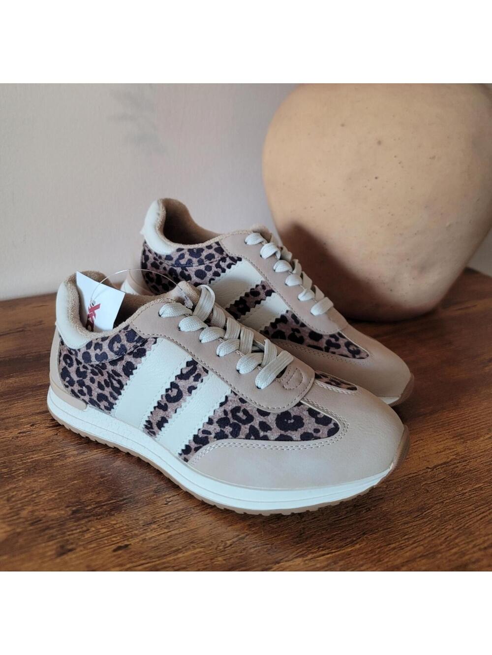 Dolce Vita Leopard Women's Minimal Normcore Sneaker Sz 7 New
